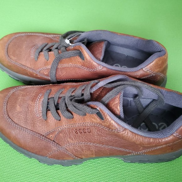 New Ecco Tan Leather Full Grain Sneakers (Size EU 43; US 10) - Picture 7 of 14